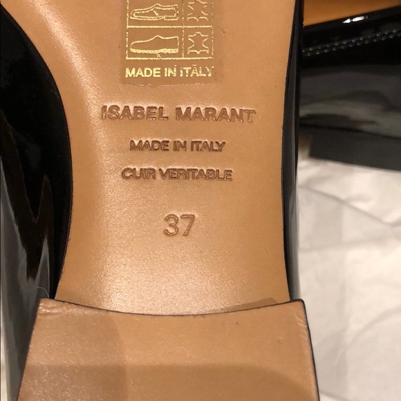 NIB Isabel Marant low heel black loafer - Picture 8 of 8